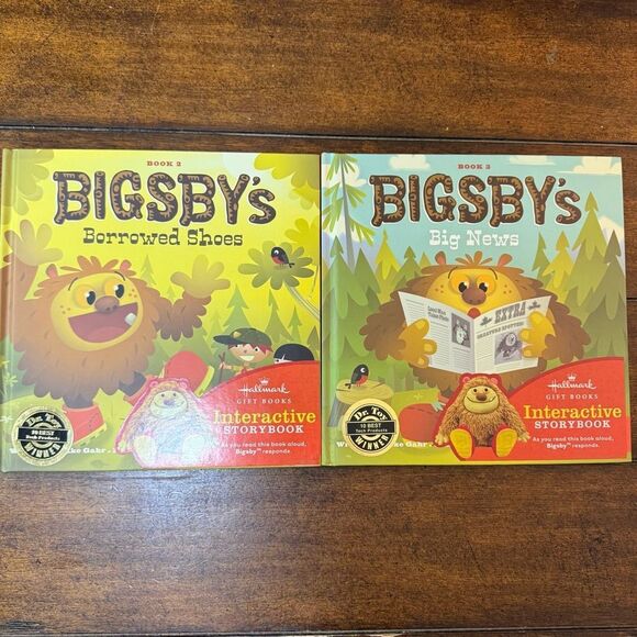 Bigsby's Book Set Interactive Storybook Hallmark Lot - Picture 4 of 5